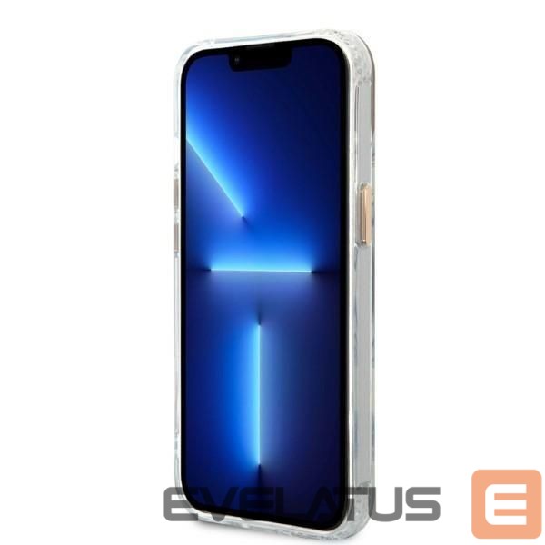 Back panel cover Guess Gold || Transparent