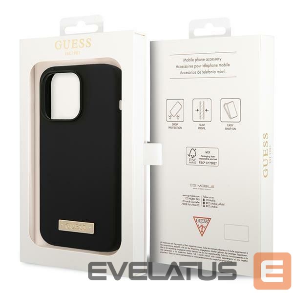 Back panel cover Guess Black