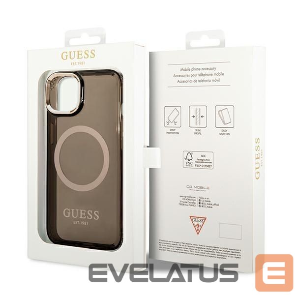 Back panel cover Guess Black