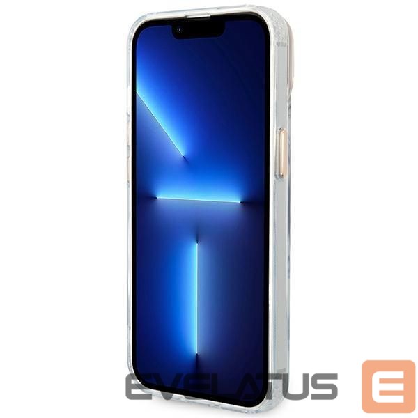 Back panel cover Guess Gold || Transparent