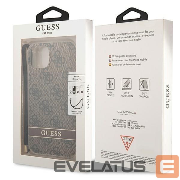 Back panel cover Guess Brown