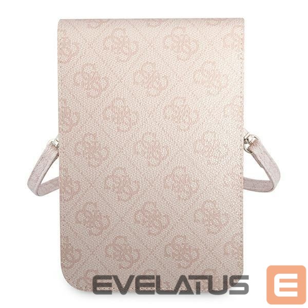Back panel cover Guess Guess Handbag GUWBP4TMPI pink / pink 4G Triangle