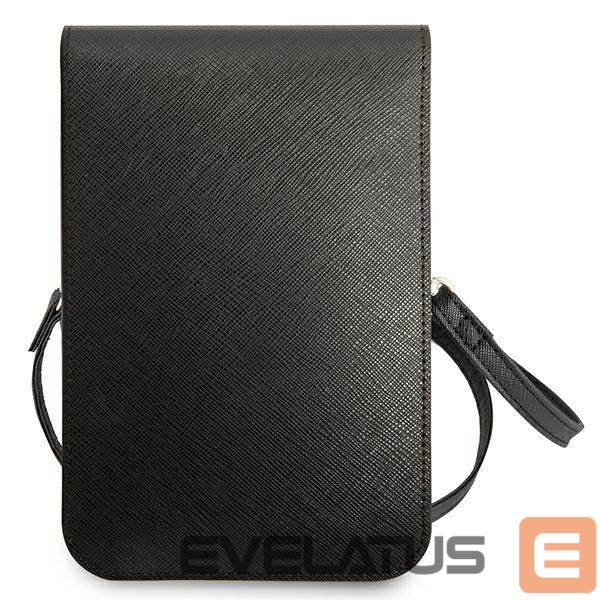 Case universal for sports Guess Guess Handbag GUWBSATMBK black / black Saffiano Triangle