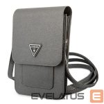 Case universal for sports Guess  Guess Handbag GUWBSATMGR gray / gray Saffiano Triangle 
