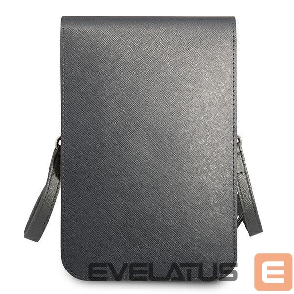 Case universal for sports Guess Guess Handbag GUWBSATMGR gray / gray Saffiano Triangle
