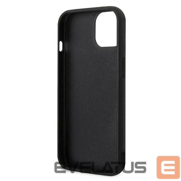 Back panel cover Karl Lagerfeld Karl Lagerfeld Ikonik Patch Case for iPhone 13 - Black