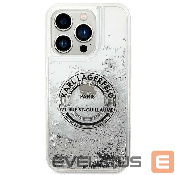 Back panel cover Karl Lagerfeld Silver