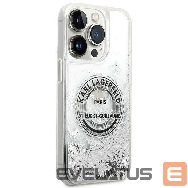 Back panel cover Karl Lagerfeld Silver