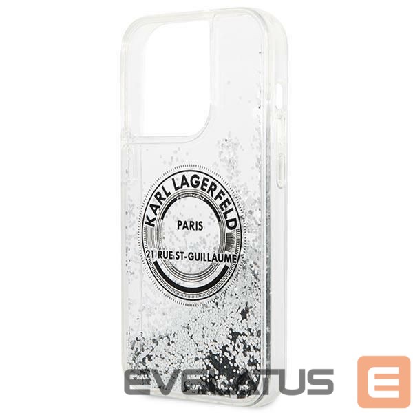 Back panel cover Karl Lagerfeld Silver