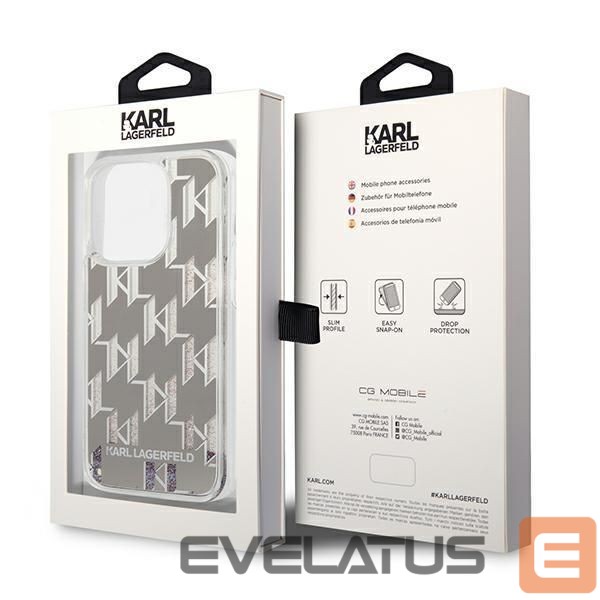 Back panel cover Karl Lagerfeld Silver
