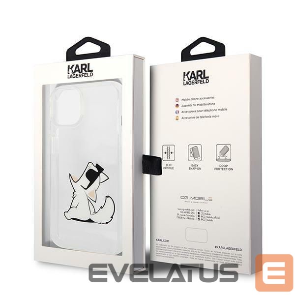 Back panel cover Karl Lagerfeld Transparent