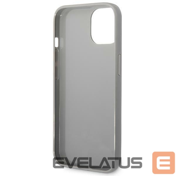 Back panel cover Karl Lagerfeld Karl Lagerfeld KLHCP14MLGMMSV3 iPhone 14 Plus 6.7 "hardcase silver / silver Monogram Iridescent