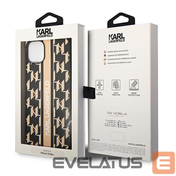 Back panel cover Karl Lagerfeld Brown