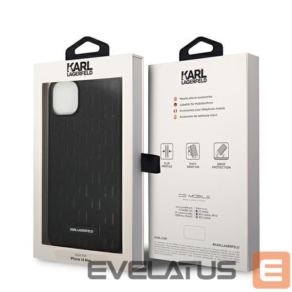 Back panel cover Karl Lagerfeld Black