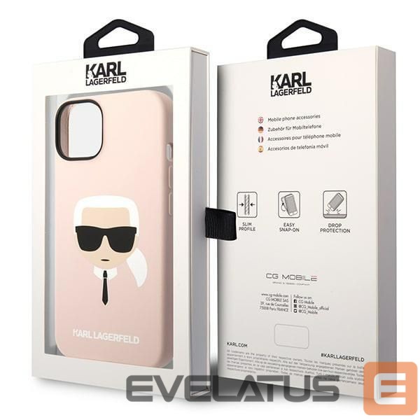 Back panel cover Karl Lagerfeld Pink