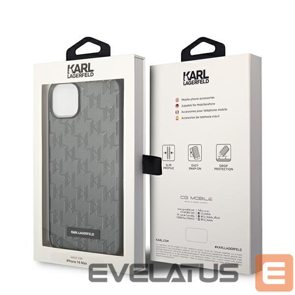 Back panel cover Karl Lagerfeld Gray