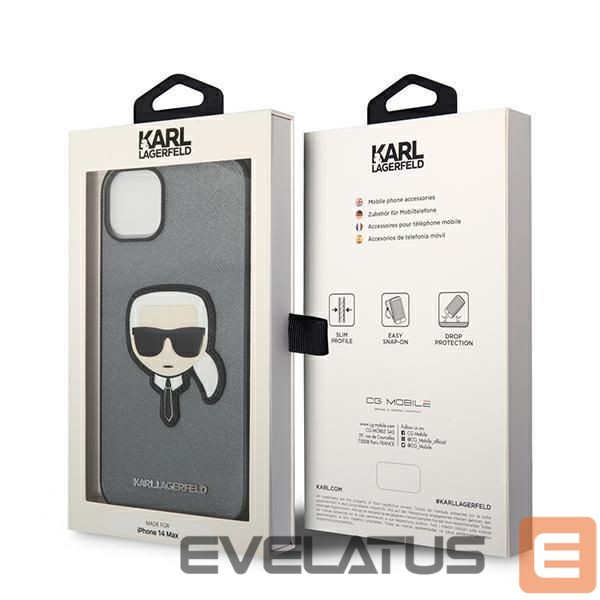Back panel cover Karl Lagerfeld Silver