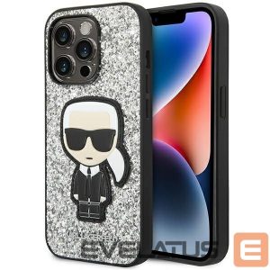 Back panel cover Karl Lagerfeld  Silver 