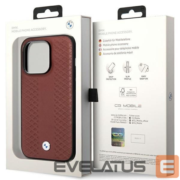 Back panel cover BMW Red