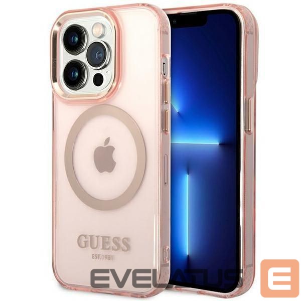 Back panel cover Guess Pink