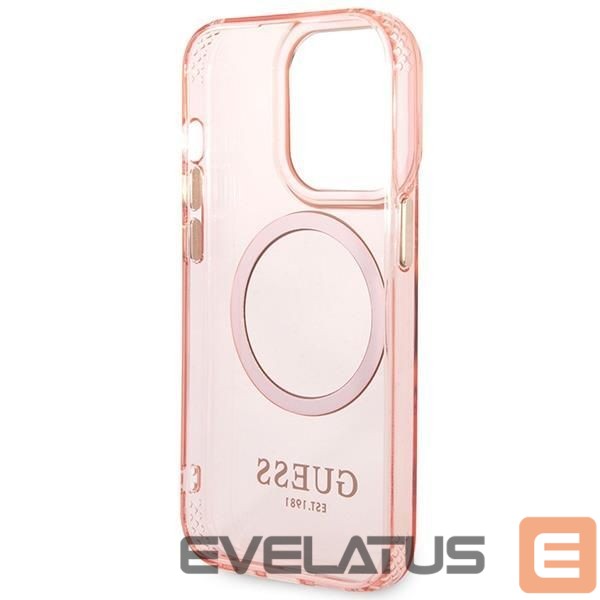 Back panel cover Guess Pink