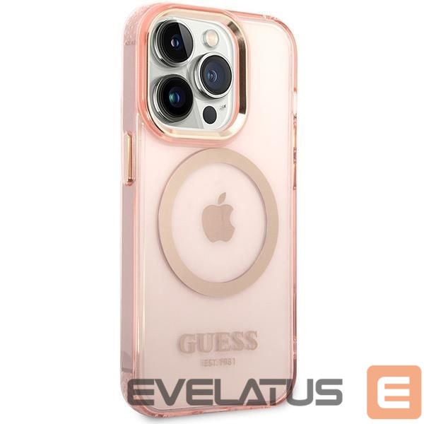 Back panel cover Guess Pink