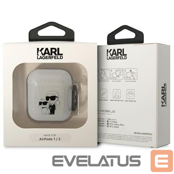 Back panel cover Karl Lagerfeld Transparent