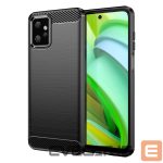Back panel cover Hurtel  Carbon Case for Motorola Moto G Power 2023 flexible silicone carbon cover black 