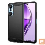 Back panel cover Hurtel  Carbon Case case for Infinix Hot 20S flexible silicone carbon cover black 