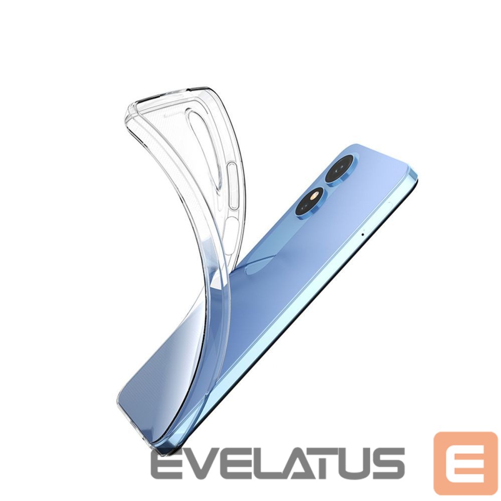 Back panel cover Hurtel Ultra Clear 0.5mm case for Oppo A17 thin cover transparent