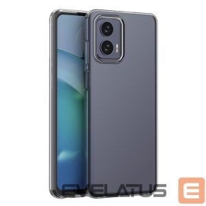 Back panel cover Hurtel  Ultra Clear 0.5mm case for Motorola Moto G73 5G thin cover transparent 