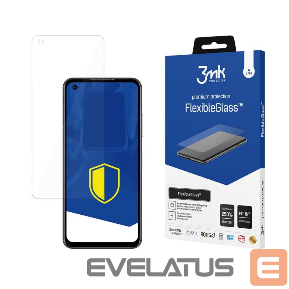 Protective glass 3MK 3mk FlexibleGlass hybrid glass for Asus Zenfone 9