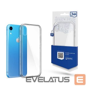 Back panel cover 3MK  3mk Clear Case for iPhone Xr - transparent 