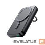 Power bank Joyroom  Wireless powerbank 10000mAh Joyroom JR-W050 20W MagSafe with ring and stand - black 