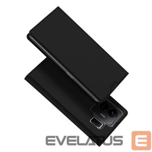 Back panel cover Dux Ducis  Dux Ducis Skin Pro Case For Realme GT Neo 5 / Realme GT3 Flip Cover Card Wallet Stand Black 