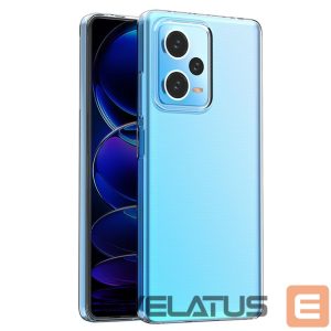 Back panel cover Hurtel  Ultra Clear 0.5mm case for Xiaomi Redmi Note 12 Pro+ thin cover transparent 