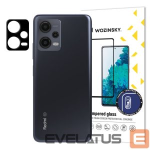 Protective glass Wozinsky  Wozinsky Full Camera Glass Tempered Glass for Xiaomi Redmi Note 12 5G / Poco X5 5G Camera 9H 