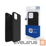 Back panel cover 3MK  iPhone 14 Plus 3mk Silicone Case Series - Black 