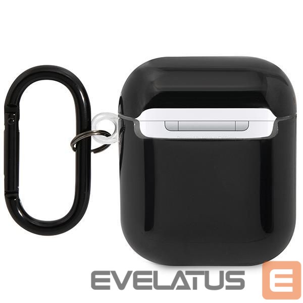 Back panel cover BMW BMW BMA222SWTK AirPods 1/2 cover black/black Multiple Colored Lines