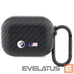 Back panel cover BMW  BMW BMAPWMPUCA2 AirPods Pro cover black/black Carbon Double Metal Logo 
