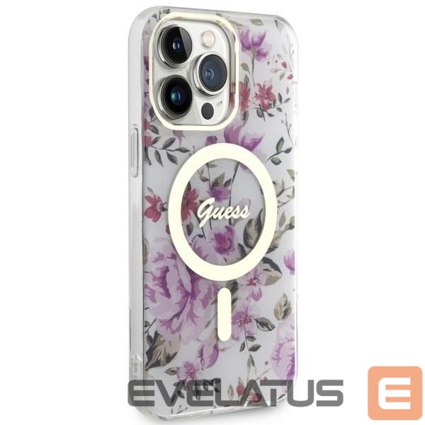 Back panel cover Guess Transparent