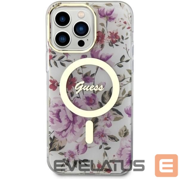 Back panel cover Guess Transparent
