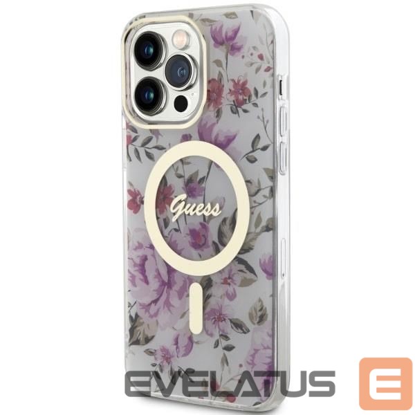 Back panel cover Guess Transparent