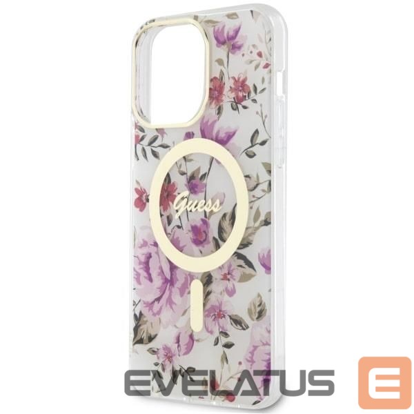 Back panel cover Guess Transparent