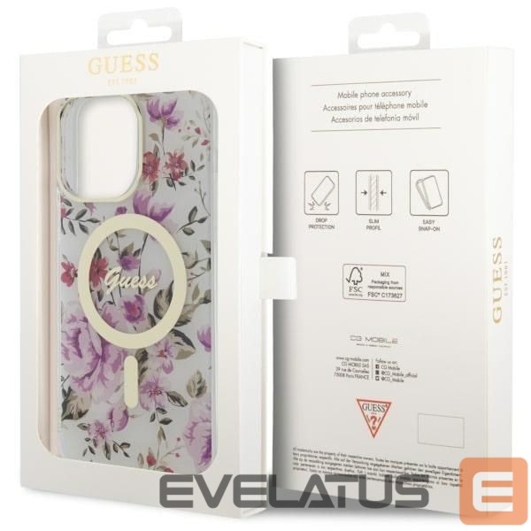 Back panel cover Guess Transparent