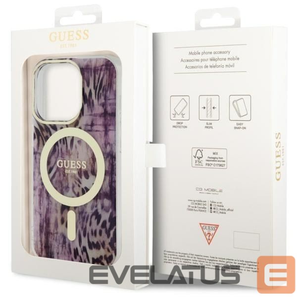 Back panel cover Guess Pink