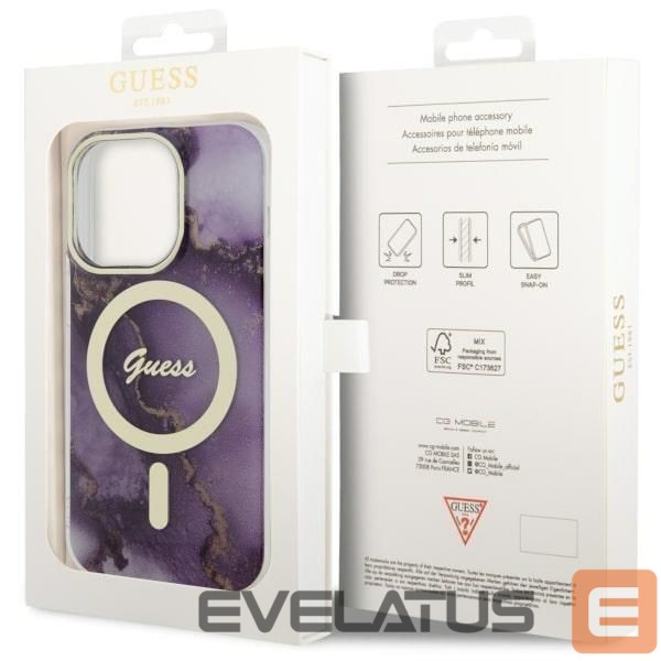 Back panel cover Guess Violet