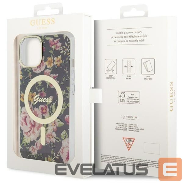 Back panel cover Guess Black
