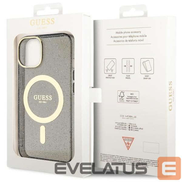 Back panel cover Guess Black