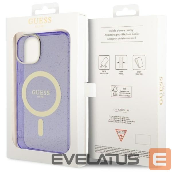 Back panel cover Guess Violet